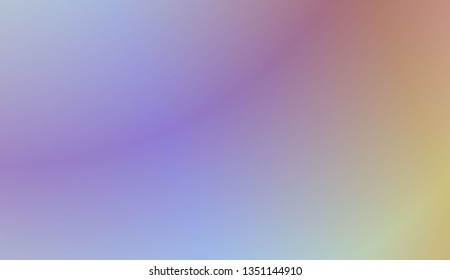 Blur Pastel Colorgradient Background. For Abstract Modern Screen Design For Mobile App. Vector Illustration