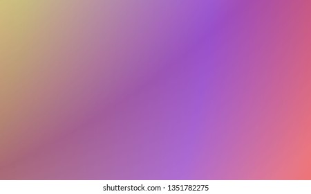 Blur Pastel Colorgradient Background. For Abstract Modern Screen Design For Mobile App. Vector Illustration