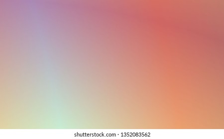 Blur Pastel Colorgradient Background. For Abstract Modern Screen Design For Mobile App. Vector Illustration
