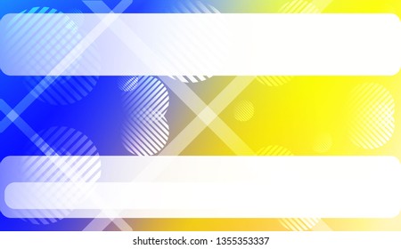 Blur Pastel ColorGradient Background with Line, Circle. For Cover Page, Poster, Banner Of Websites. Vector Illustration