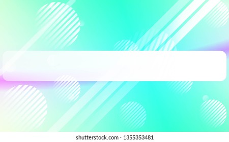 Blur Pastel ColorGradient Background with Line, Circle. For Cover Page, Poster, Banner Of Websites. Vector Illustration
