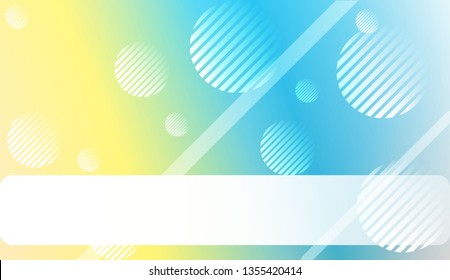 Blur Pastel ColorGradient Background with Line, Circle. For Your Graphic Wallpaper, Cover Book, Banner. Vector Illustration