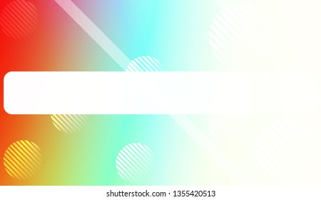 Blur Pastel ColorGradient Background with Line, Circle. For Cover Page, Poster, Banner Of Websites. Vector Illustration