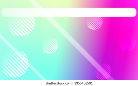 Blur Pastel ColorGradient Background with Line, Circle. For Your Graphic Wallpaper, Cover Book, Banner. Vector Illustration