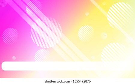 Blur Pastel ColorGradient Background with Line, Circle. For Your Graphic Wallpaper, Cover Book, Banner. Vector Illustration