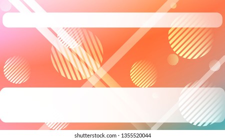 Blur Pastel ColorGradient Background with Line, Circle. For Your Graphic Wallpaper, Cover Book, Banner. Vector Illustration