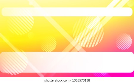 Blur Pastel ColorGradient Background with Line, Circle. For Your Graphic Wallpaper, Cover Book, Banner. Vector Illustration