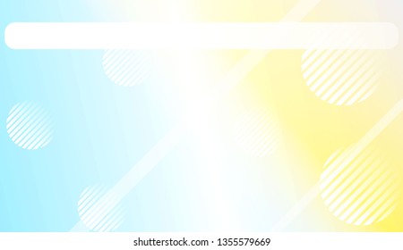 Blur Pastel ColorGradient Background with Line, Circle. For Your Graphic Wallpaper, Cover Book, Banner. Vector Illustration