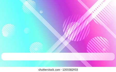 Blur Pastel ColorGradient Background with Line, Circle. For Your Graphic Wallpaper, Cover Book, Banner. Vector Illustration
