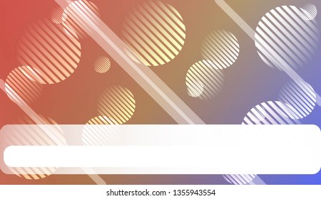 Blur Pastel ColorGradient Background with Line, Circle. For Your Graphic Design, Banner. Vector Illustration