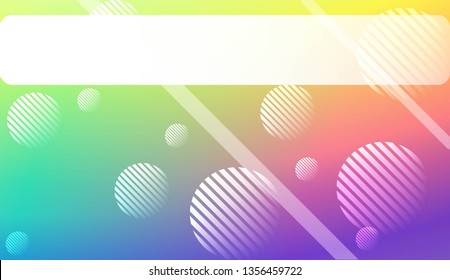 Blur Pastel ColorGradient Background with Line, Circle. For Your Design Wallpaper, Presentation, Banner, Flyer, Cover Page, Landing Page. Vector Illustration