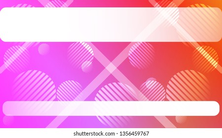 Blur Pastel ColorGradient Background with Line, Circle. For Cover Page, Poster, Banner Of Websites. Vector Illustration