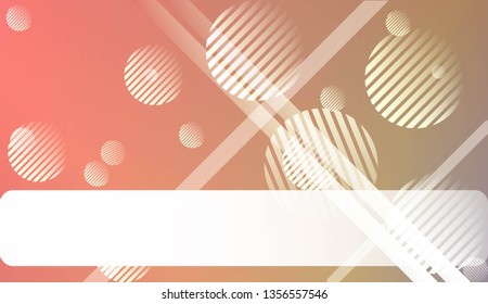 Blur Pastel ColorGradient Background with Line, Circle. For Your Graphic Design, Banner. Vector Illustration