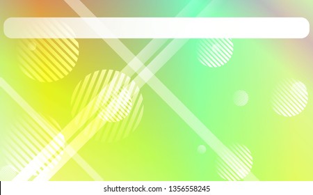 Blur Pastel ColorGradient Background with Line, Circle. For Cover Page, Poster, Banner Of Websites. Vector Illustration