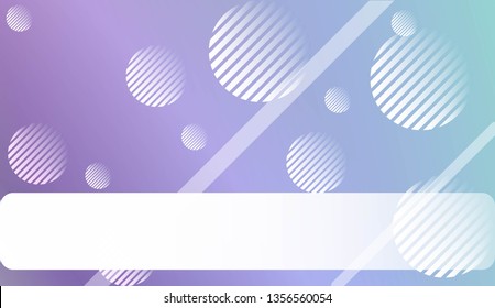 Blur Pastel ColorGradient Background with Line, Circle. For Your Graphic Design, Banner. Vector Illustration
