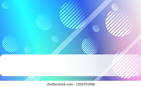 Blur Pastel ColorGradient Background with Line, Circle. For Cover Page, Poster, Banner Of Websites. Vector Illustration