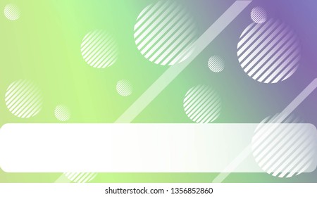 Blur Pastel ColorGradient Background with Line, Circle. For Your Graphic Design, Banner. Vector Illustration