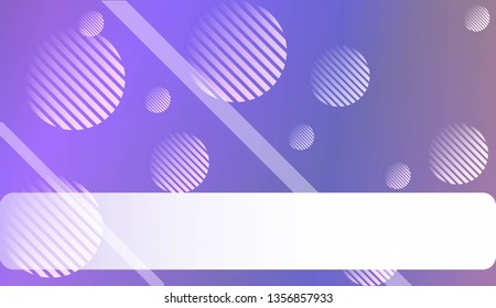 Blur Pastel ColorGradient Background with Line, Circle. For Your Graphic Design, Banner. Vector Illustration