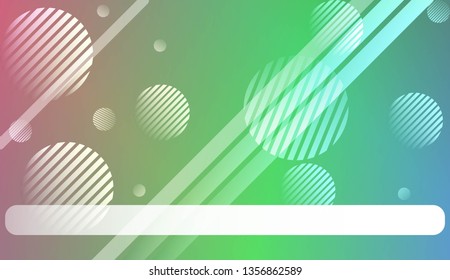 Blur Pastel ColorGradient Background with Line, Circle. For Your Graphic Design, Banner. Vector Illustration