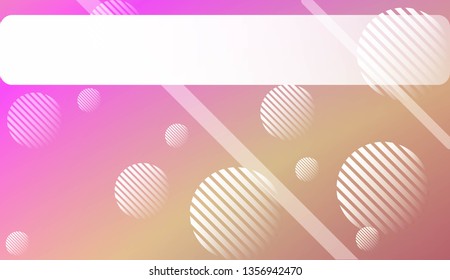 Blur Pastel ColorGradient Background with Line, Circle. For Your Graphic Design, Banner. Vector Illustration