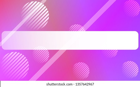 Blur Pastel ColorGradient Background with Line, Circle. For Cover Page, Poster, Banner Of Websites. Vector Illustration