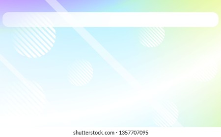 Blur Pastel ColorGradient Background with Line, Circle. For Your Graphic Wallpaper, Cover Book, Banner. Vector Illustration