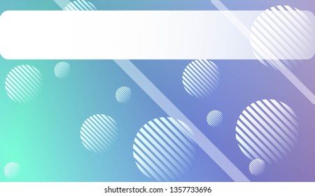 Blur Pastel ColorGradient Background with Line, Circle. For Your Graphic Design, Banner. Vector Illustration
