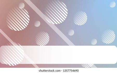 Blur Pastel ColorGradient Background with Line, Circle. For Your Graphic Design, Banner. Vector Illustration