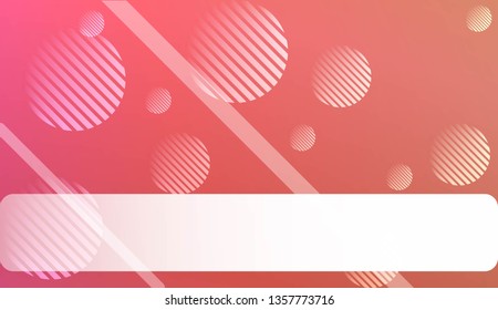 Blur Pastel ColorGradient Background with Line, Circle. For Your Graphic Design, Banner. Vector Illustration