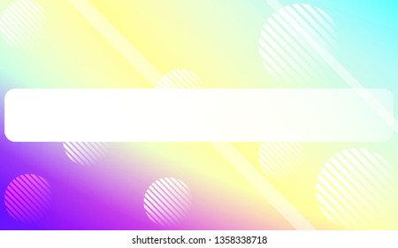 Blur Pastel ColorGradient Background with Line, Circle. For Your Graphic Wallpaper, Cover Book, Banner. Vector Illustration