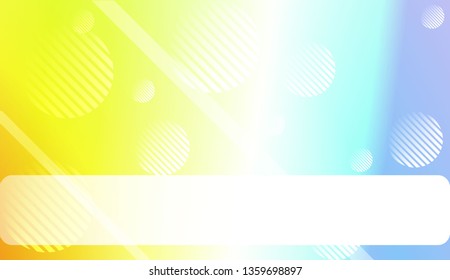Blur Pastel ColorGradient Background with Line, Circle. For Cover Page, Poster, Banner Of Websites. Vector Illustration
