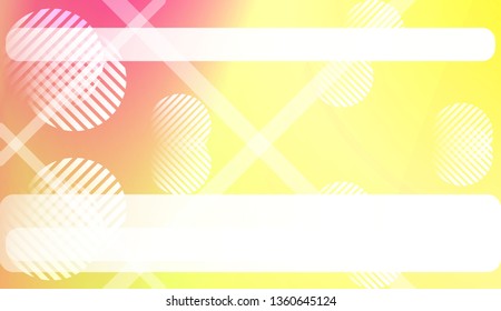 Blur Pastel ColorGradient Background with Line, Circle. For Your Graphic Wallpaper, Cover Book, Banner. Vector Illustration