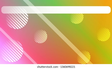 Blur Pastel ColorGradient Background with Line, Circle. For Your Design Wallpaper, Presentation, Banner, Flyer, Cover Page, Landing Page. Vector Illustration