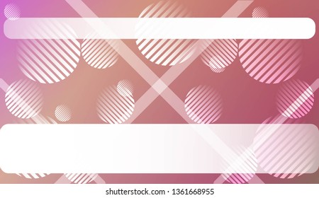 Blur Pastel ColorGradient Background with Line, Circle. For Your Graphic Design, Banner. Vector Illustration