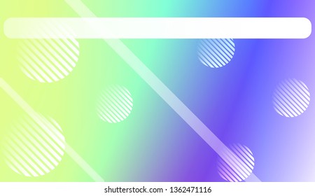 Blur Pastel ColorGradient Background with Line, Circle. For Cover Page, Poster, Banner Of Websites. Vector Illustration