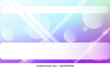 Blur Pastel ColorGradient Background with Line, Circle. For Your Graphic Wallpaper, Cover Book, Banner. Vector Illustration