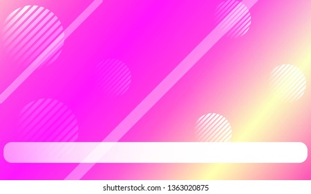 Blur Pastel ColorGradient Background with Line, Circle. For Cover Page, Poster, Banner Of Websites. Vector Illustration