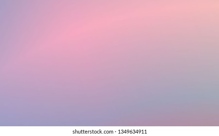 Blur Pastel Colorgradient Background. For Screen Cell Phone. Vector Illustration