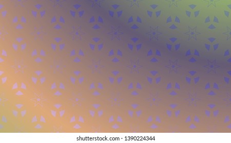 Blur Pastel Geometric Background. For Wallpaper, Background, Print. Vector Illustration.