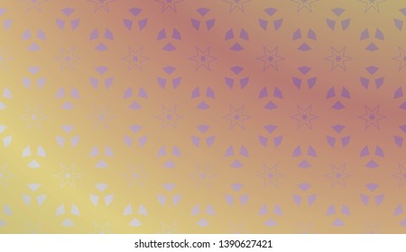 Blur Pastel Geometric Background. For Wallpaper, Background, Print. Vector Illustration.