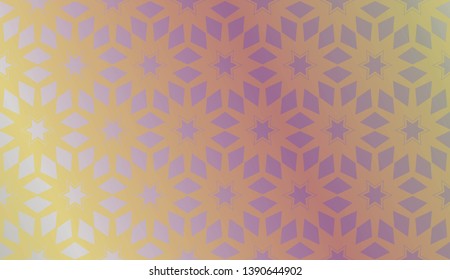 Blur Pastel Geometric Background. For Wallpaper, Background, Print. Vector Illustration.