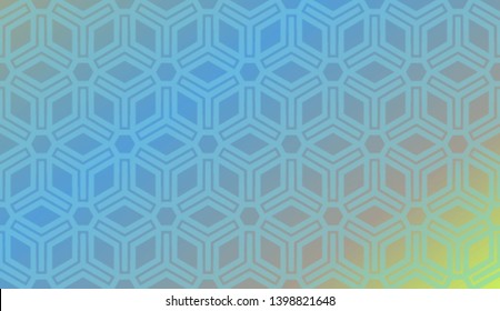 Blur Pastel geometric Background. For Your Graphic Design, Banner. Vector Illustration.