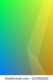 Blur rainbow gradient background of bright glow perspective with lighting wavy lines with space place for your text. Graphic image template. Abstract vector Illustration eps 10 for business brochure