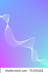 Blur rainbow gradient background of fantasy multiple colored with space place for your text. Graphic image template. Abstract vector Illustration eps 10 for your business brochure