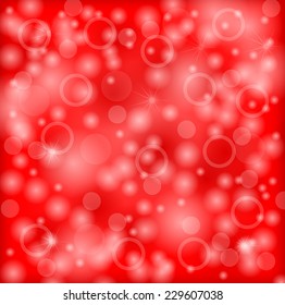 Blur red abstract background with highlights and lights spots
