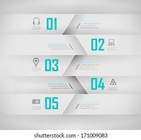 Blur, shadows background, options banner. Vector illustration. can be used for , diagram, number options, step up options, web template, infographics.