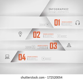 Blur, shadows background, options banner. Vector illustration. can be used for , diagram, number options, step up options, web template, infographics.