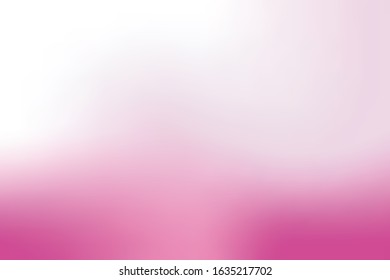 Blur Soft Pink and White Background Design Template Vector with Copy Space for Text