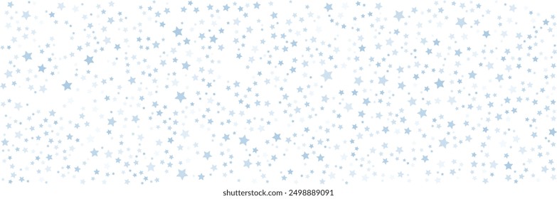 Desenfocar el fondo de Anuncio ancho del patrón de estrella