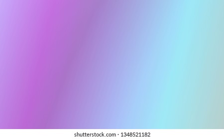 Blur Sweet Dreamy Gradient Color Background. For Brochure, Banner, Wallpaper, Mobile Screen. Vector Illustration